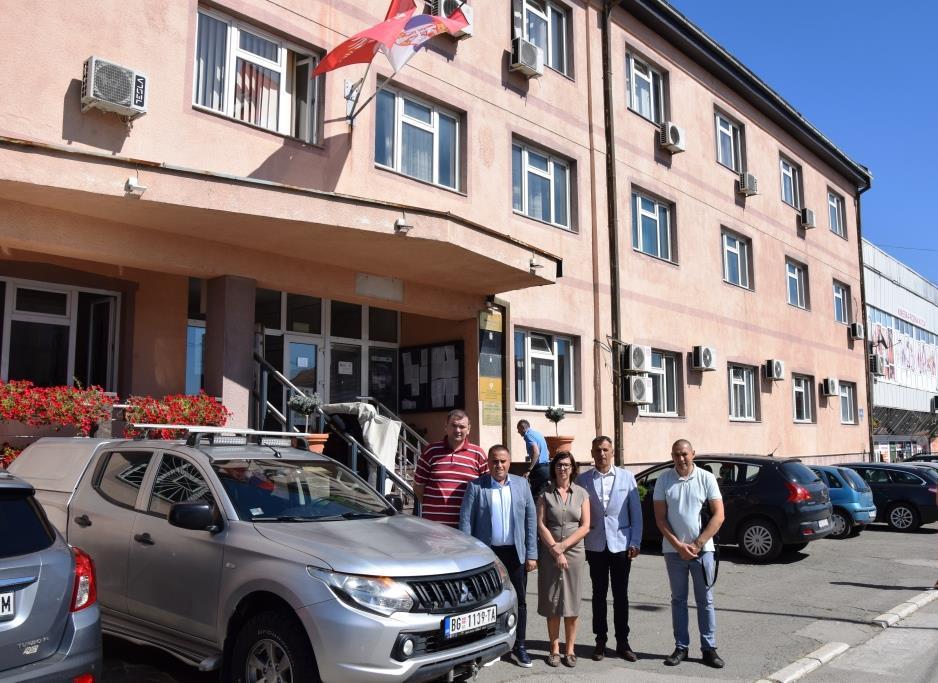 „Електромрежа Србије“ донирала возило Општини Блаце