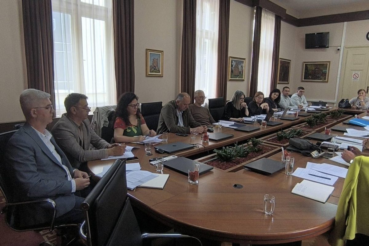 САСТАНАК РАДНЕ ГРУПЕ ЗА ПРОЈЕКАТ УПРАВЉАЊА ОТПАДОМ